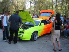 CORRADO NEON GREEN ORANGE