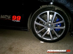 FRONT 345mm & REAR 310mm DRILLED & SLOTTED ROTORS