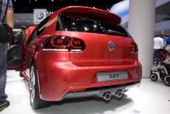 GOLF R Εκθεση Φρανkφουρτης 2011 σε Firespark Red chroma