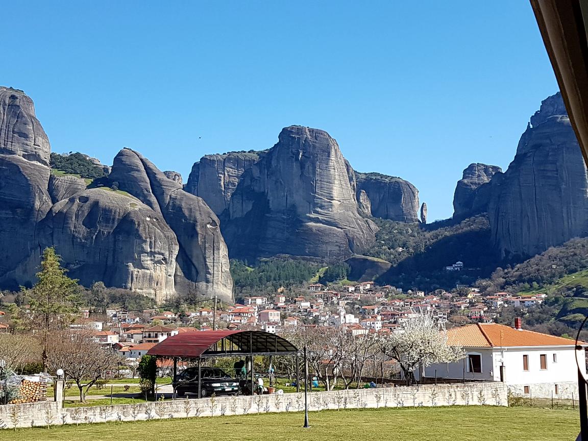 Grand Meteora Hotel view